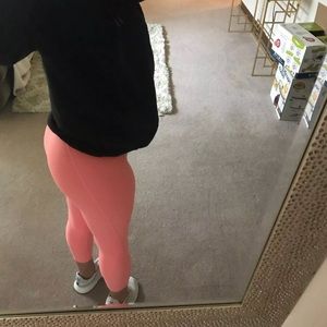 Athleta pink leggings